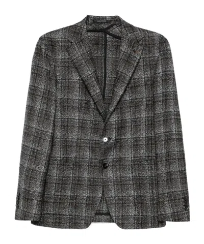 TAGLIATORE LONG-SLEEVED SUIT COAT