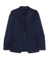 Tagliatore Vesuvio Jackets Blue In Black