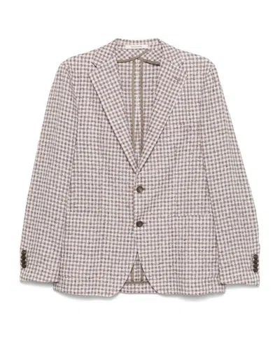 Tagliatore Men's Man Jacket In Brown