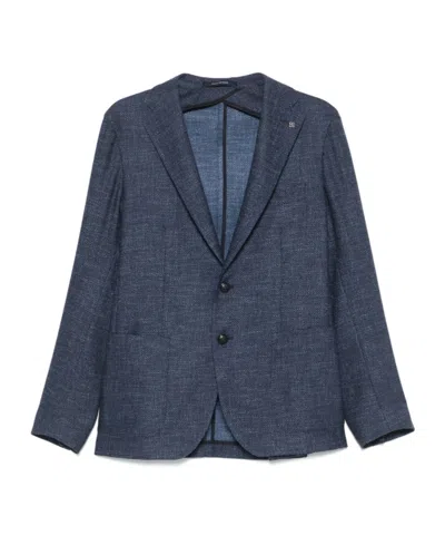 TAGLIATORE LONG-SLEEVED SUIT JACKET