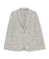 Tagliatore Men's Jacket With Tartan Pattern