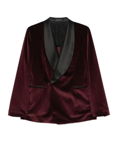 Tagliatore Long-sleeved Suit Jacket