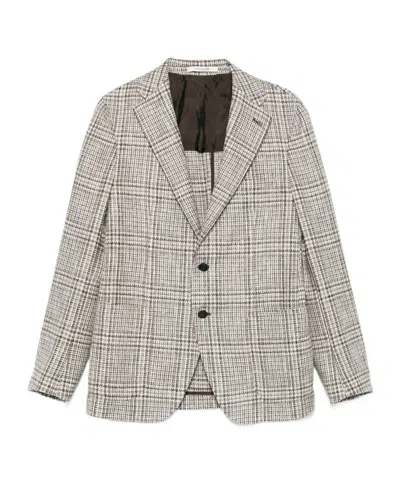 TAGLIATORE LONG-SLEEVED SUIT JACKET