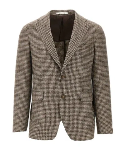 TAGLIATORE LONG-SLEEVED SUIT JACKET