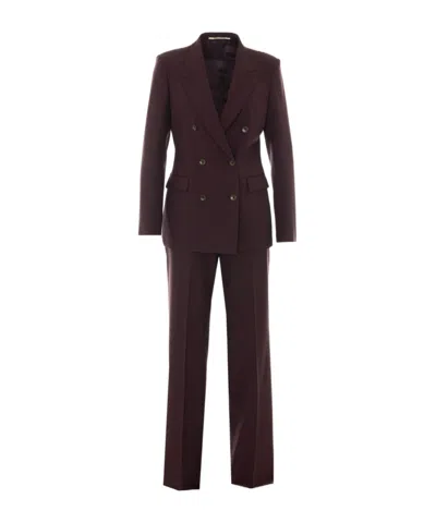 Tagliatore Long-sleeve Suit Set In Black