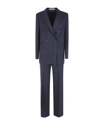 Tagliatore Long-sleeved Suit In Multi