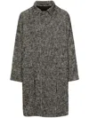 Tagliatore Black Single-breasted Coats In Black