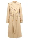 Tagliatore 'luanne' Belted Double-breasted Coat