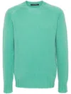 Tagliatore Man Sweater Light Green Size 38 Cashmere In Green