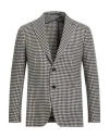 Tagliatore Man Blazer Beige Size 38 Virgin Wool, Polyamide In Multi