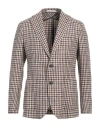 Tagliatore Man Blazer Beige Size 40 Wool, Alpaca Wool, Nylon, Linen, Silk