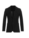 Tagliatore Man Blazer Black Size 36 Cotton