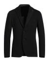 Tagliatore Man Blazer Black Size 38 Polyester, Virgin Wool, Acrylic