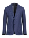 Tagliatore Herringbone-pattern Blazer In Blue