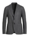 Tagliatore Man Blazer Grey Size 38 Cashmere In Gray