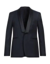 Tagliatore Man Blazer Midnight Blue Size 38 Virgin Wool In Blue