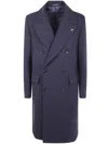 Tagliatore Sherry Wool Coat In Blue