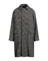 Tagliatore Notched-collar Single-breasted Coat In Gray