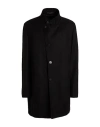 Tagliatore Man Coat Black Size 46 Virgin Wool