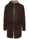 Tagliatore Coat In Brown