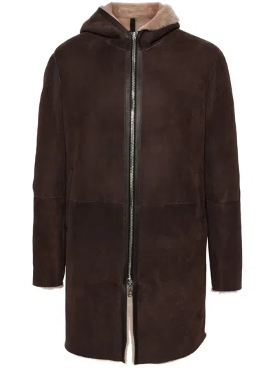 Tagliatore Man Coat In Brown