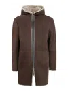 Tagliatore Coat In Brown