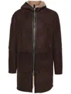 Tagliatore Coat In Brown