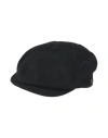Tagliatore Flat-brimmed Hat In Black