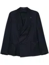 Tagliatore Man Jacket In Blue