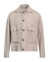 Tagliatore Man Jacket Beige Size 38 Linen, Cupro