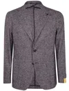 Tagliatore Man Jacket In Blue
