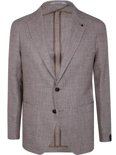 Tagliatore Man Jacket In Brown