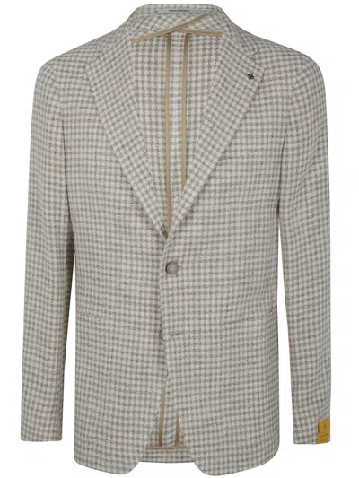 Tagliatore Man Jacket In Beige