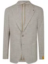 Tagliatore Man Jacket In Dove