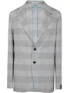 Tagliatore Men's Man Jacket In Light Blue