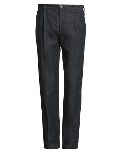 Tagliatore Man Jeans Blue Size 32 Cotton, Elastane In Black