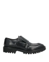 Tagliatore Man Loafers Black Size 9 Calfskin In Black