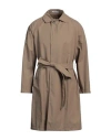 Tagliatore Trench Coat Belted Waist In Beige