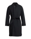 Tagliatore Man Overcoat & Trench Coat Midnight Blue Size 46 Polyamide, Elastane In Blue