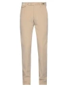 Tagliatore Man Pants Beige Size 30 Cotton, Elastane In Neutral