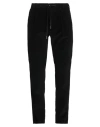 Tagliatore Man Pants Black Size 32 Cotton, Elastane In Black