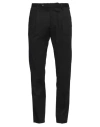Tagliatore Flannel Trousers In Black