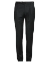 Tagliatore Man Pants Black Size 36 Super 110s Wool In Black