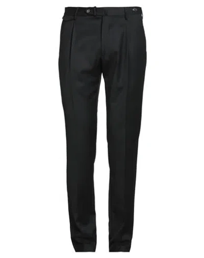 Tagliatore Man Pants Black Size 36 Super 110s Wool