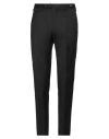 Tagliatore Man Pants Black Size 38 Super 110s Wool In Black