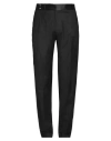 Tagliatore Man Pants Black Size 36 Virgin Wool, Viscose, Elastane In Black