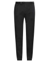 Tagliatore Man Pants Black Size 38 Cotton, Elastane