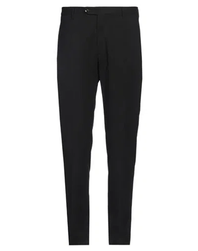 Tagliatore Man Pants Black Size 38 Virgin Wool, Polyamide, Elastane