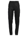 Tagliatore Man Pants Black Size 40 Linen