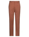 Tagliatore Man Pants Brown Size 30 Virgin Wool, Polyamide, Elastane In Brown
